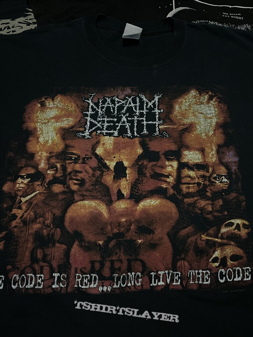 Napalm Death The Code Is Red Long Live The Code