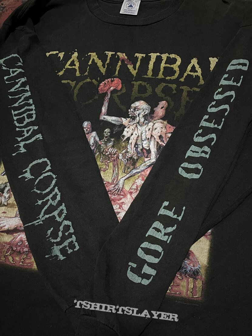 VTG Cannibal Corpse Long Sleeve Gore Obsessed Tour 2002