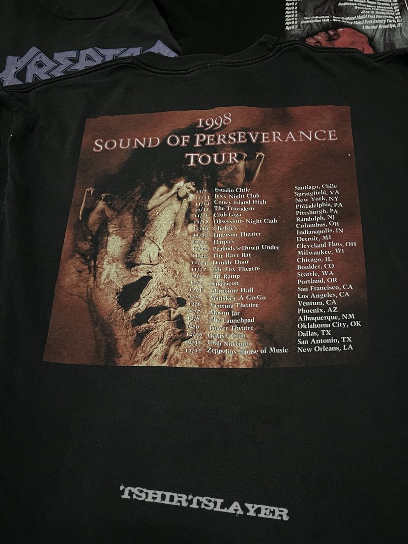 VTG Death Longsleeve The Sound of Perseverance Tour 1998