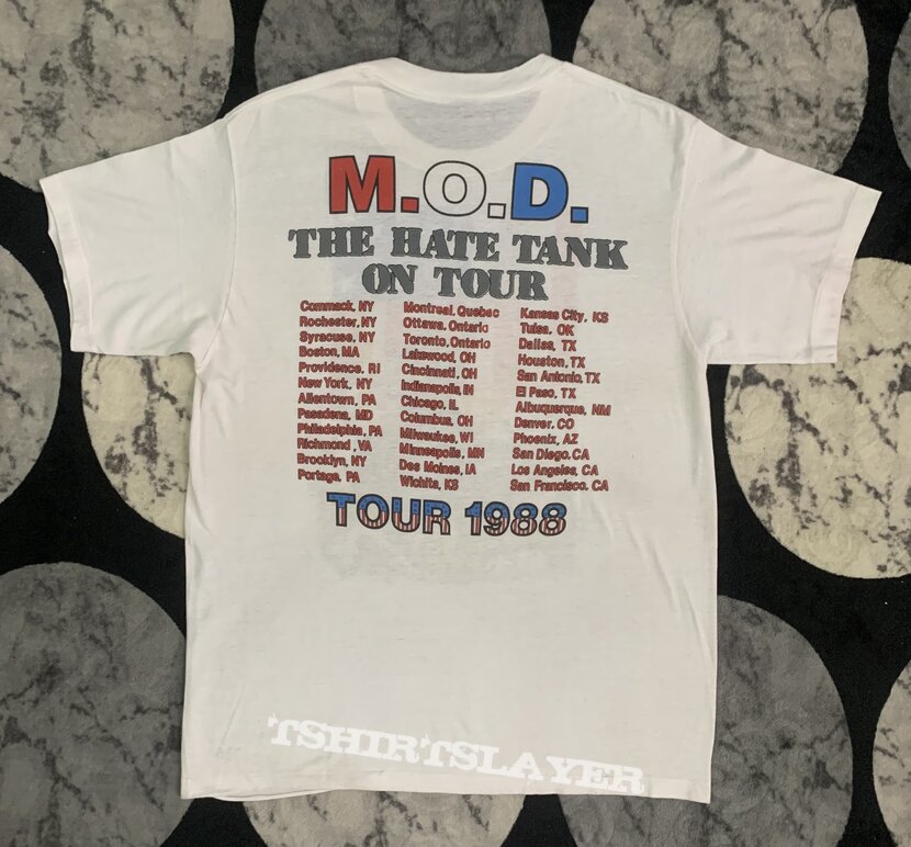 M.O.D. Surfin’ M.O.D Us tour 1988