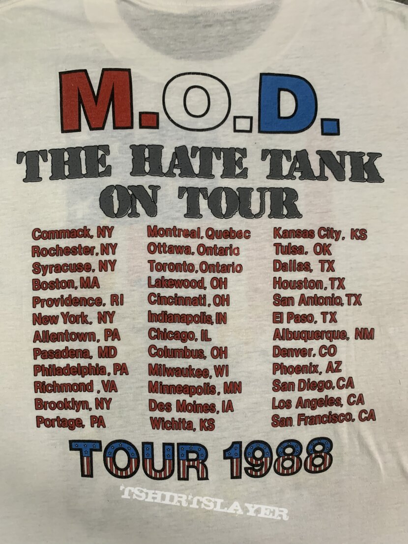 M.O.D. Surfin’ M.O.D Us tour 1988