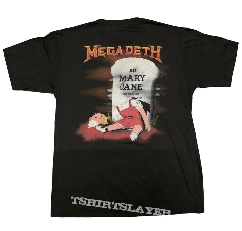 Megadeth Mary Jane 1988 
