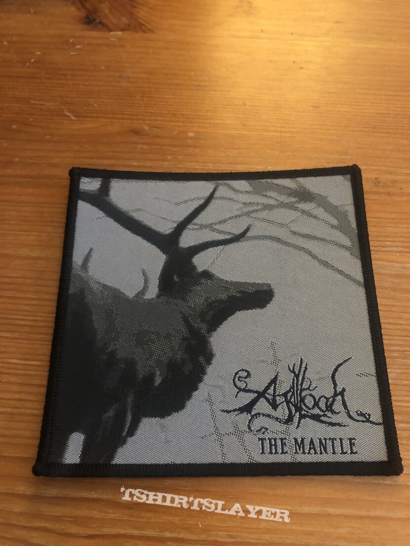 Agalloch the Mantle woven patch (black border)