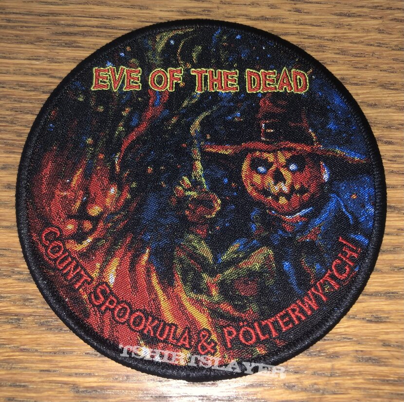 Count Spookula &amp; Polterwytch &quot;Eve of the Dead&quot; Woven patch