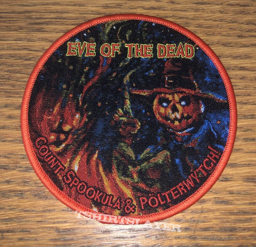Count Spookula &amp; Polterwytch &quot;Eve of the Dead&quot; Woven patch
