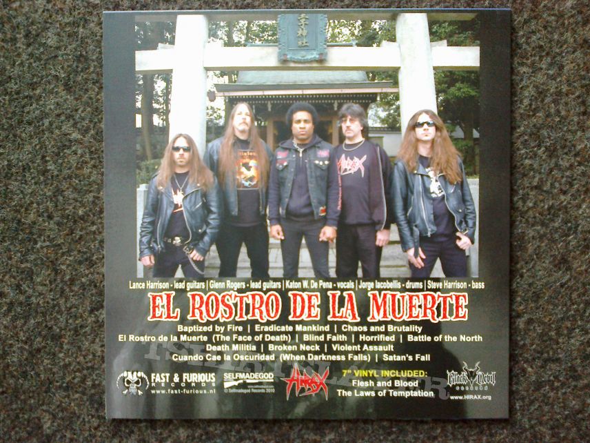 Hirax - El Rosto De La Muerte LP