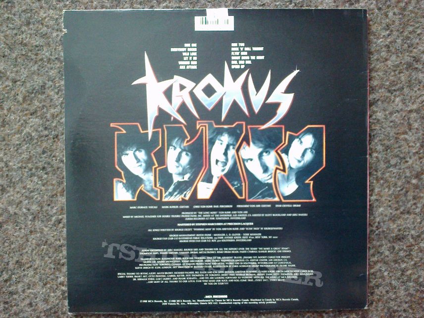 Krokus - Heart Attack LP