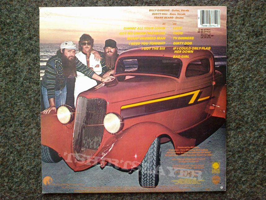 ZZ Top - Eliminator LP