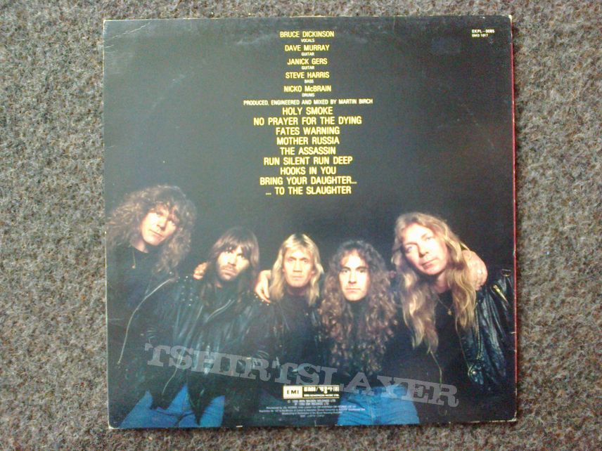 Iron Maiden - No Prayer For The Dying LP