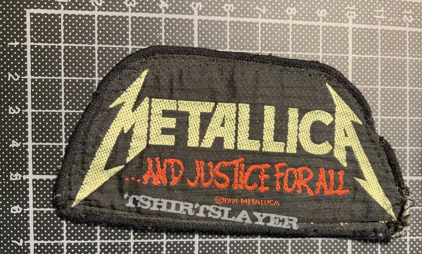 Metallica …and Justice for all Logo patch - Metallica 1991