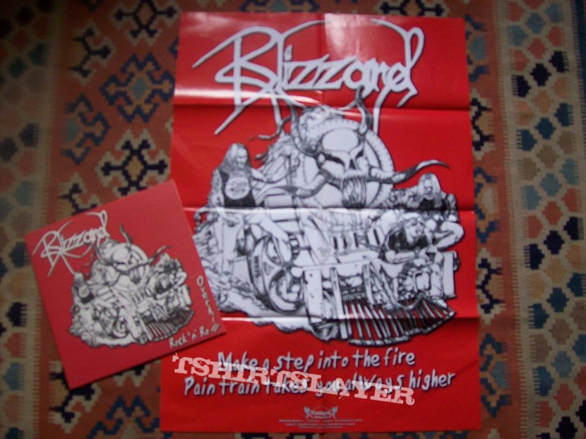 Blizzard - Rock &#039;n&#039; Roll Overkill red LP