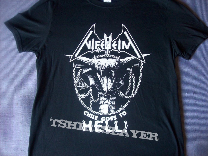 Nifelheim - Chile goes to Hell! event shirt