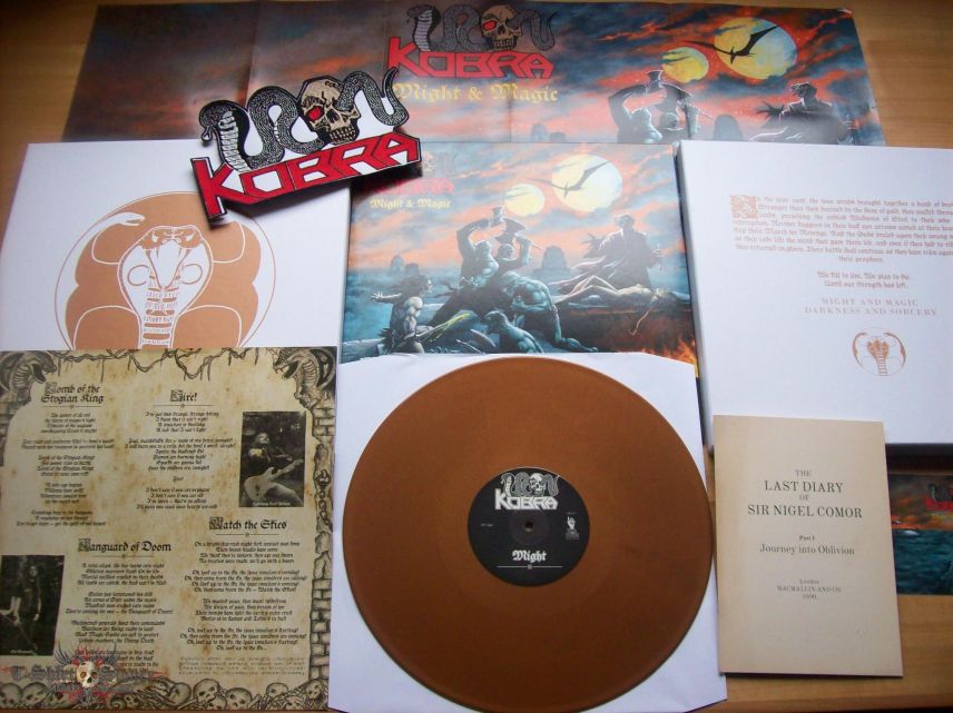 Iron Kobra - Might &amp; Magic LP box