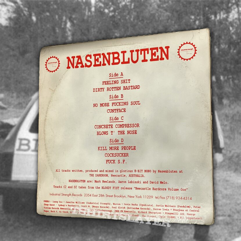 Nasenbluten - 100% No Soul Guaranteed 1995 Vinyl | TShirtSlayer