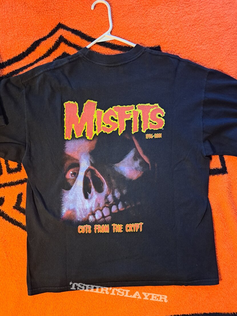 2001 Misfits cuts from the crypt tee