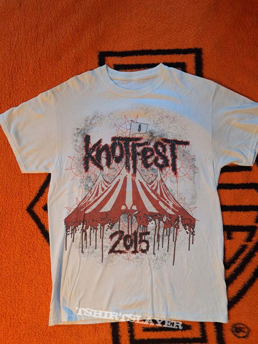 Slipknot 2015 Knotfest festival tee