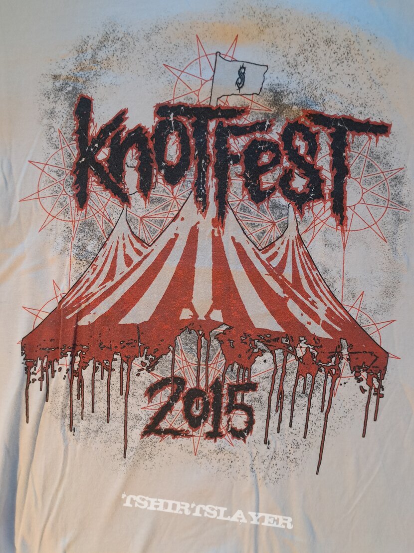 Slipknot 2015 Knotfest festival tee