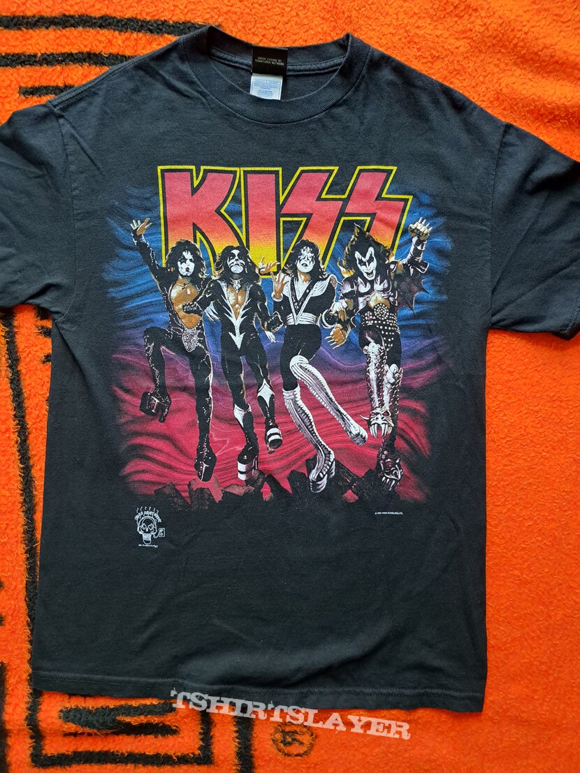 1996 Kiss destroyer tee 
