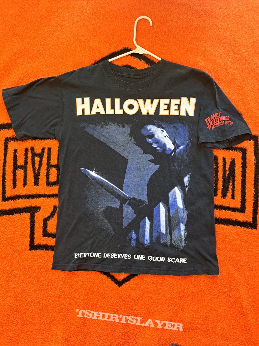 2001 planet Hollywood horror series Halloween shirt 