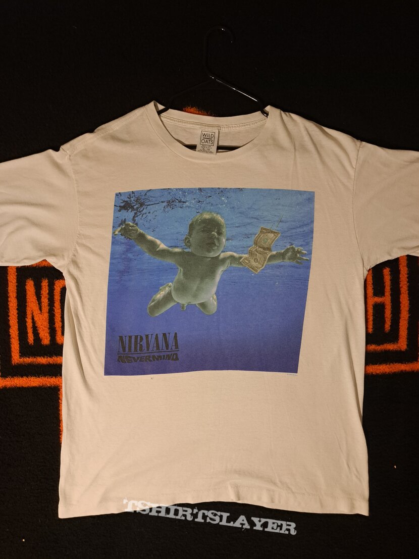 1992 Nirvana nevermind shirt 