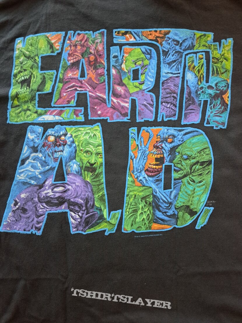 1997 misfits earth a.d. tee | TShirtSlayer TShirt and BattleJacket