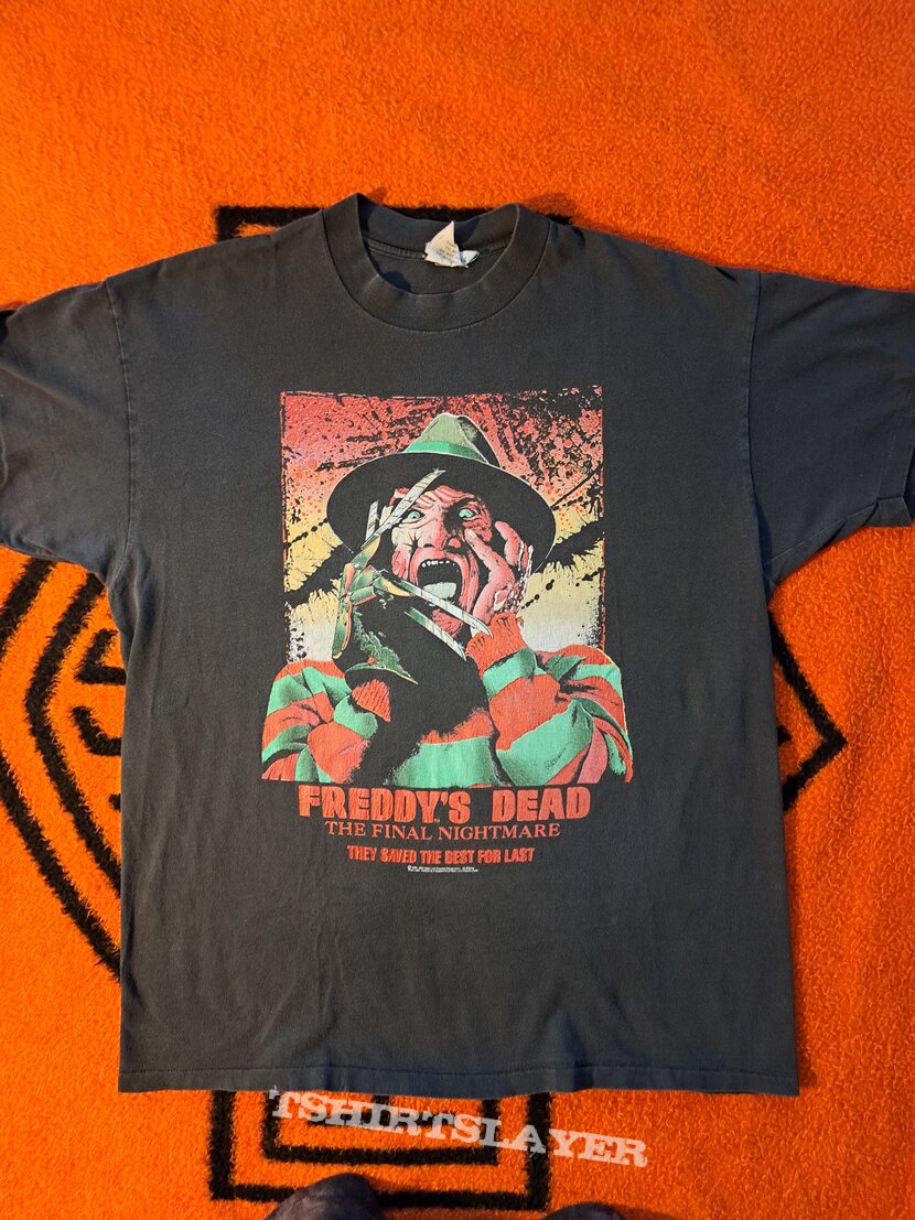 Rare Vintage 90's Freddy's Dead The Final Nightmare T-Shirt ❌SOLD