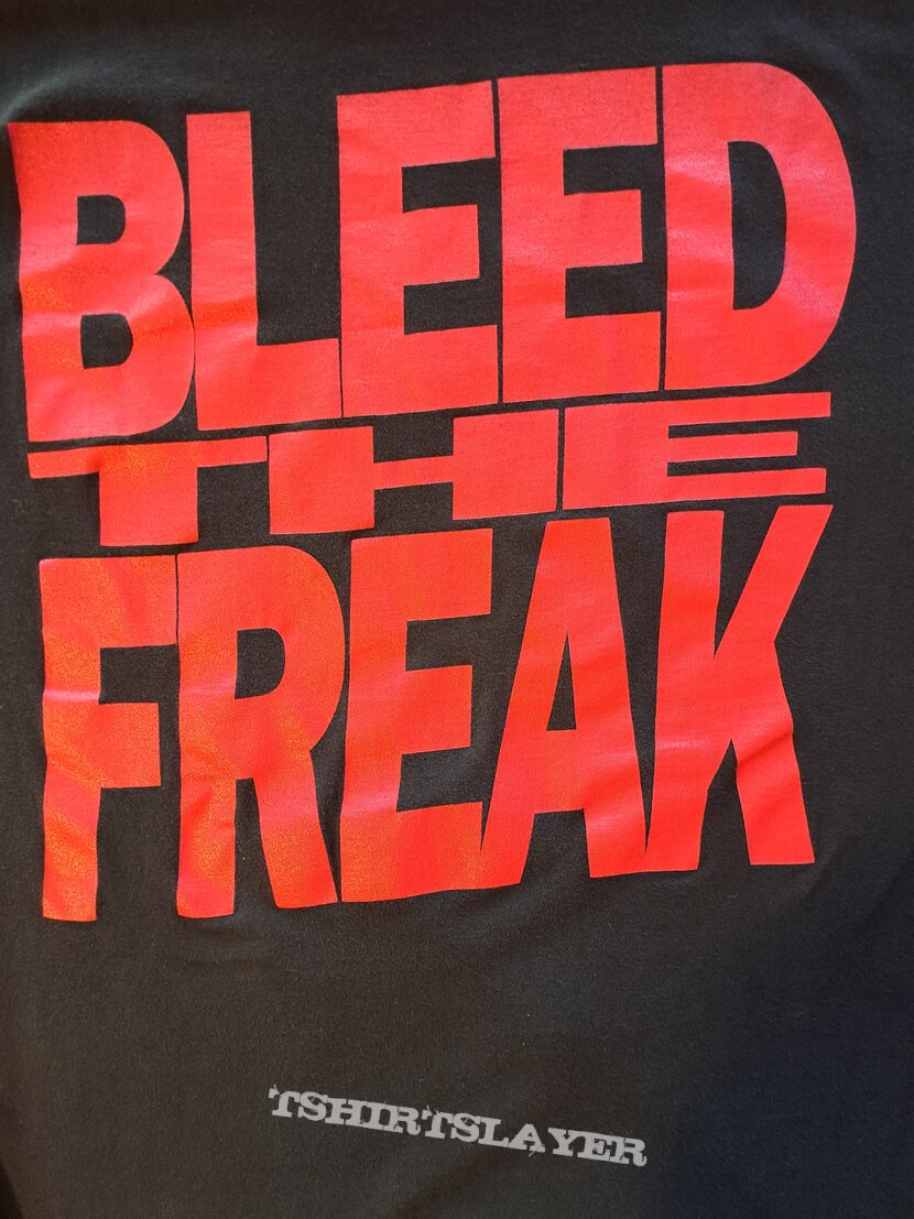 1991 Alice in chains bleed the freak shirt 