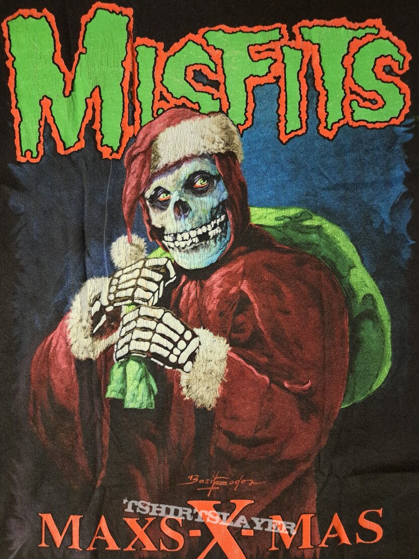 1996 misfits maxs-X-mas shirt 