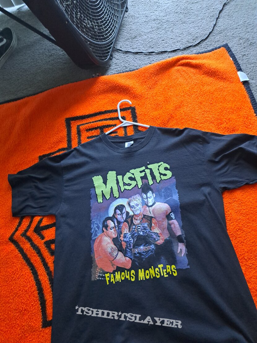 2000 Misfits famous monsters concert tee 