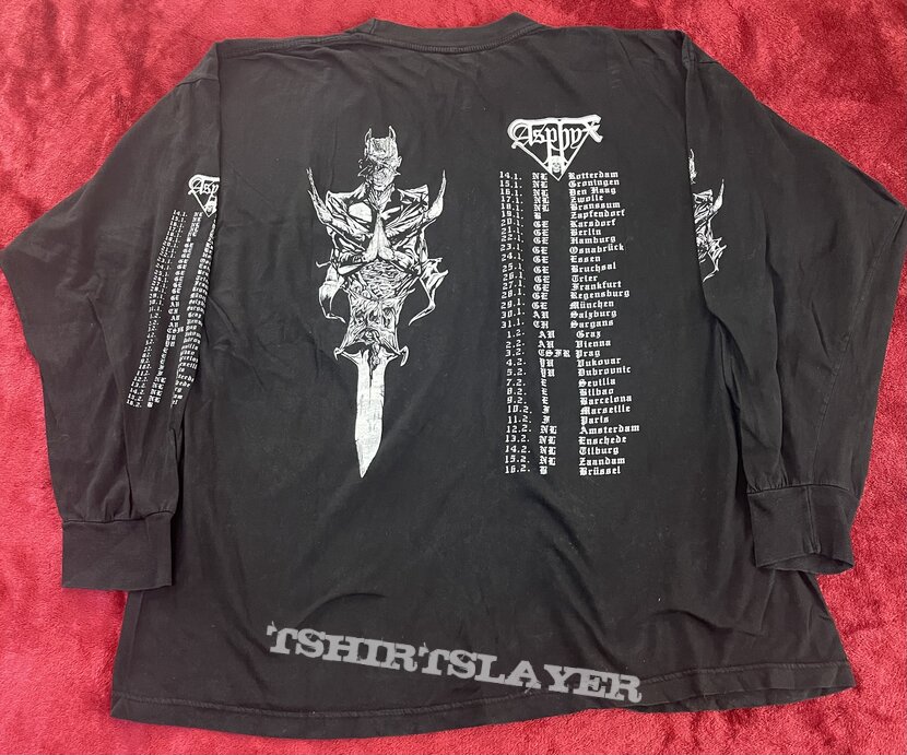 Asphyx - The Rack Tour Long Sleeve - 1991