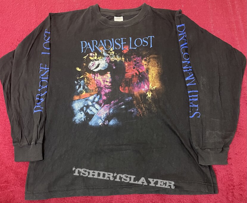 Paradise Lost - Draconian Times Tour LongSleeve - 1994 | TShirtSlayer TShirt  and BattleJacket Gallery