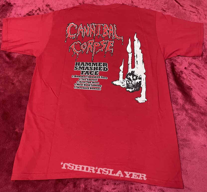 Cannibal Corpse - Hammer Smashed Face EP Bootleg - 2021 | TShirtSlayer ...