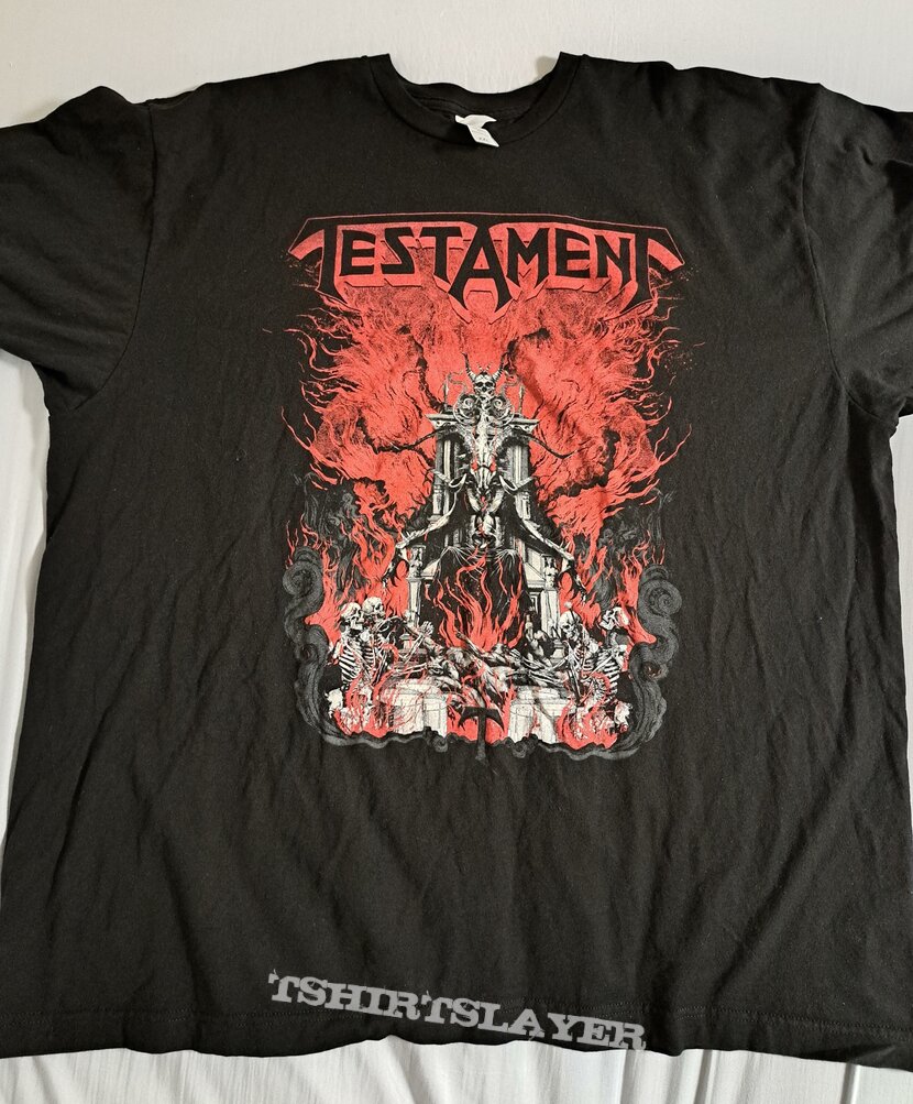 Testament - The Bay Strikes Back Tour 2022 VIP Shirt