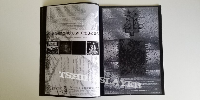 Abigor LAUDATIO funebris zine #3