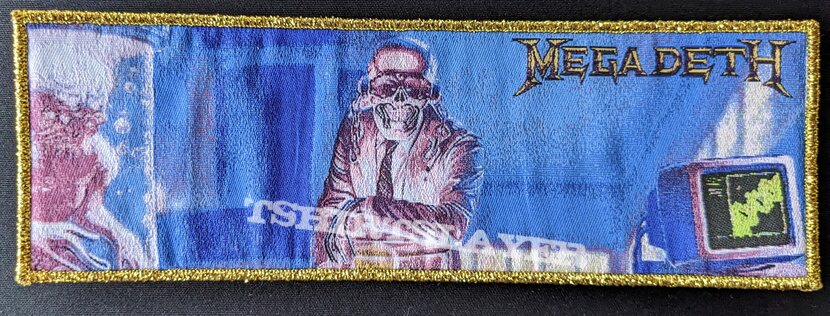 Megadeth-Hanger 18 strip patch 