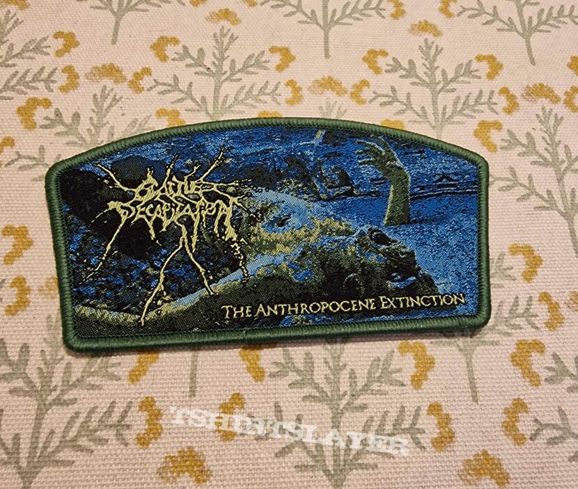 Cattle Decapitation- The Anthropocene Extinction Small Patch PTPP