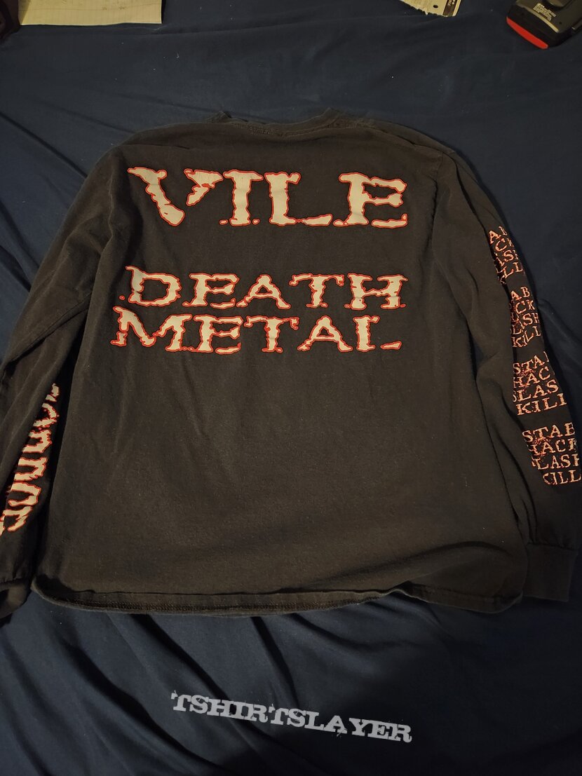 Cannibal Corpse, Cannibal corpse vile ls TShirt or Longsleeve (Darkness ...