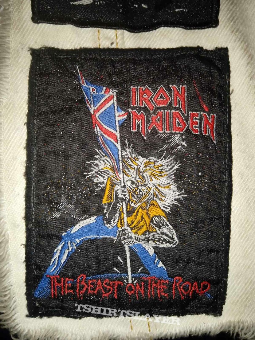 Iron Maiden The Beast On The Road patch