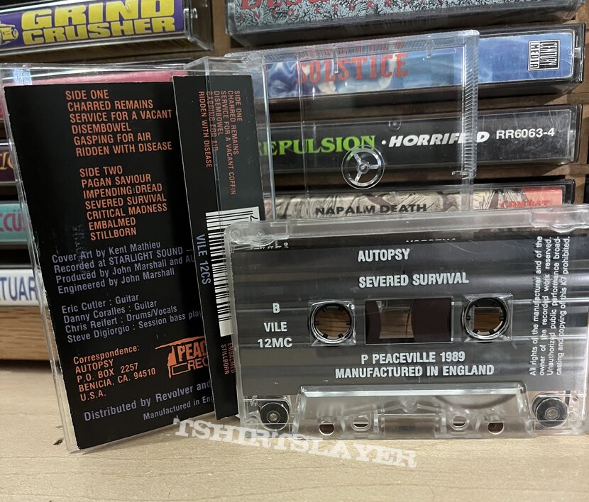 Autopsy severed survival cassette