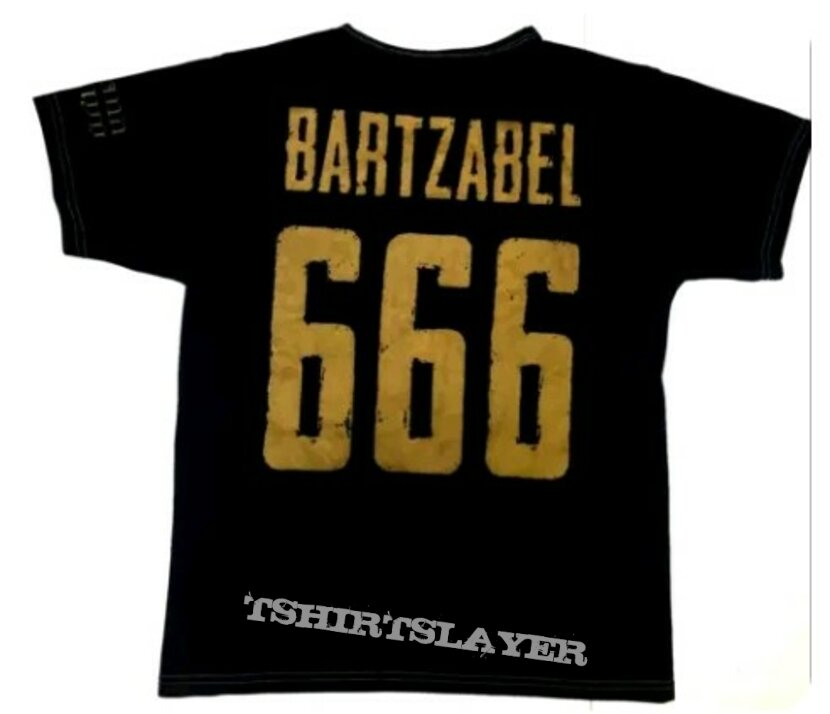 Behemoth BARZABEL 666 Ltd Ed Offical Tag &quot;100% Satanic&quot; Fotboll tee L 75$