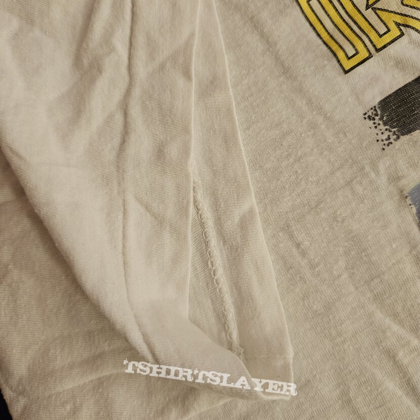 Iron Maiden Stranger in a strange Land 1986 official iron-on transfer print 30$