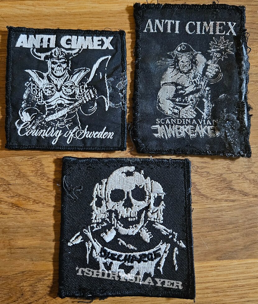 Discharge 3 used patches 