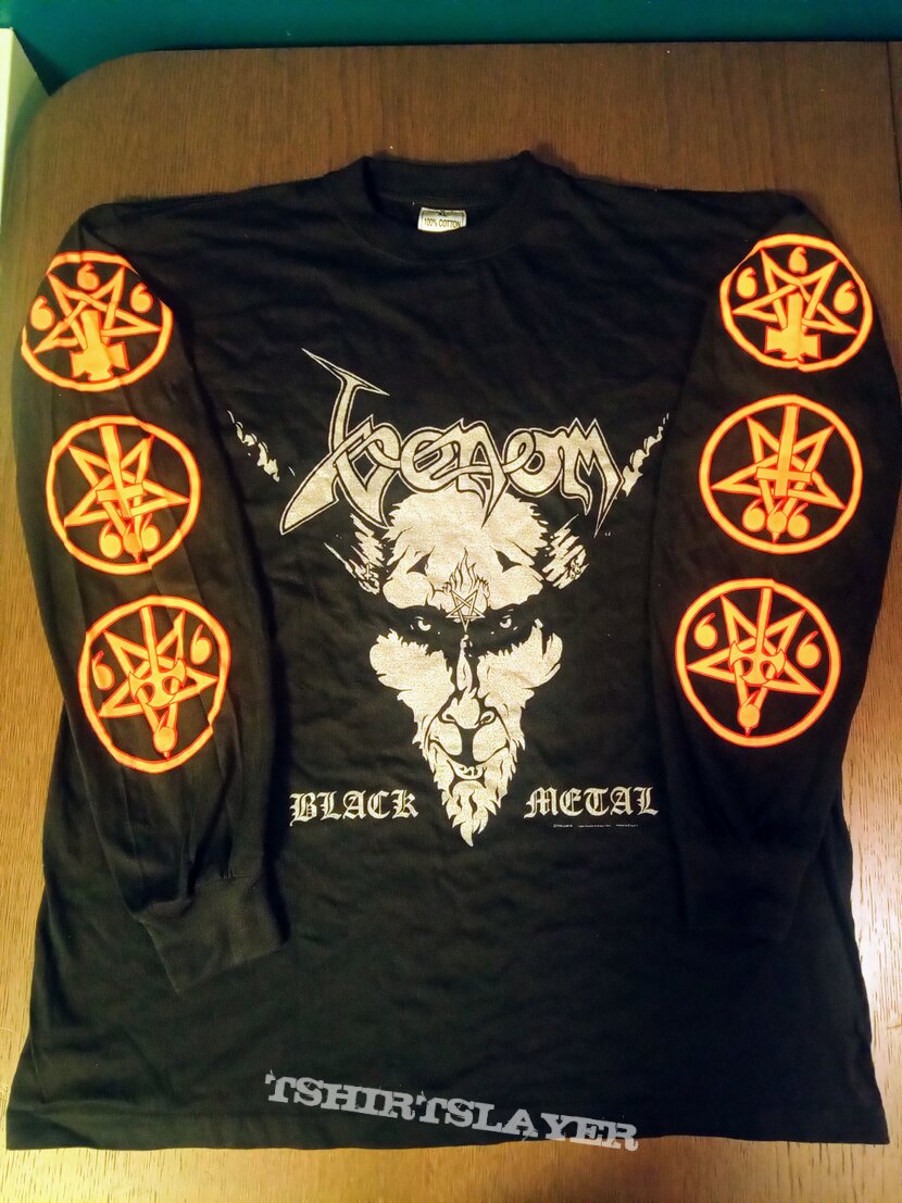 Venom Black Metal VTG 1996 Razamataz doublesided UK 100$ Longsleeve 