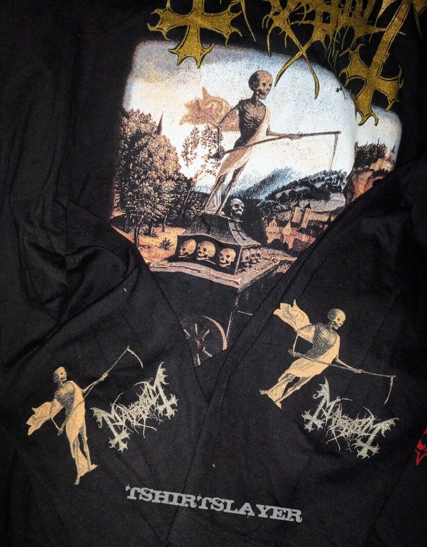 Mayhem  Rivers of Blood Longsleeve VTG 1998 doublesided Razamataz  Misantropy 125$