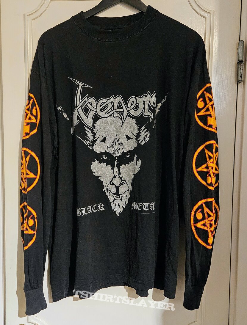 Venom Black Metal longsleeve 1990 England 125$