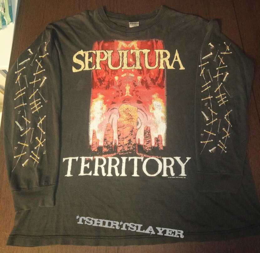 Sepultura Territory 1993 blue grape 145$ ONLY