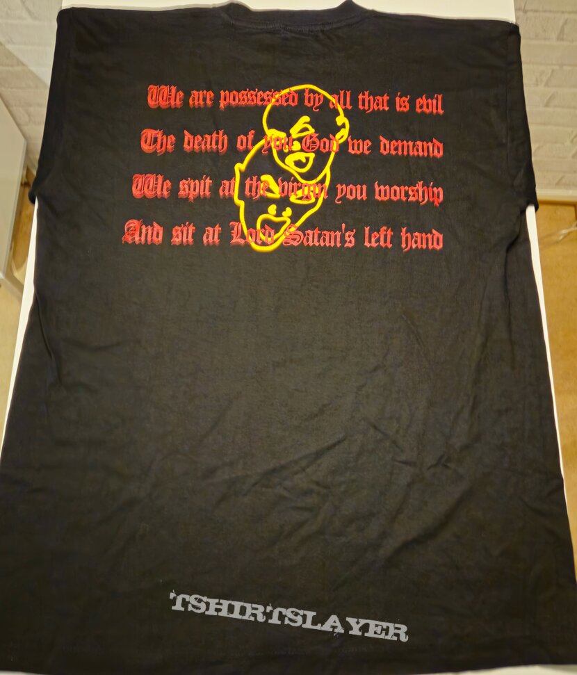 Venom Welcome to Hell 2001 T- Shirt L Razamataz England NOS 70$