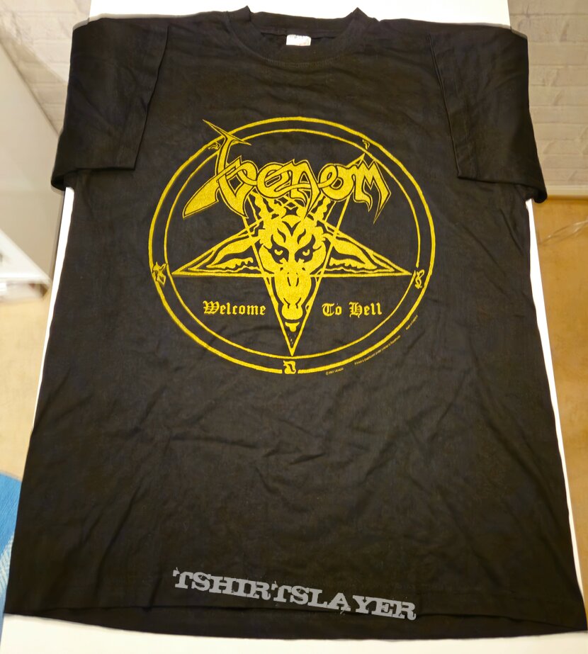 Venom Welcome to Hell 2001 T- Shirt L Razamataz England NOS 70$