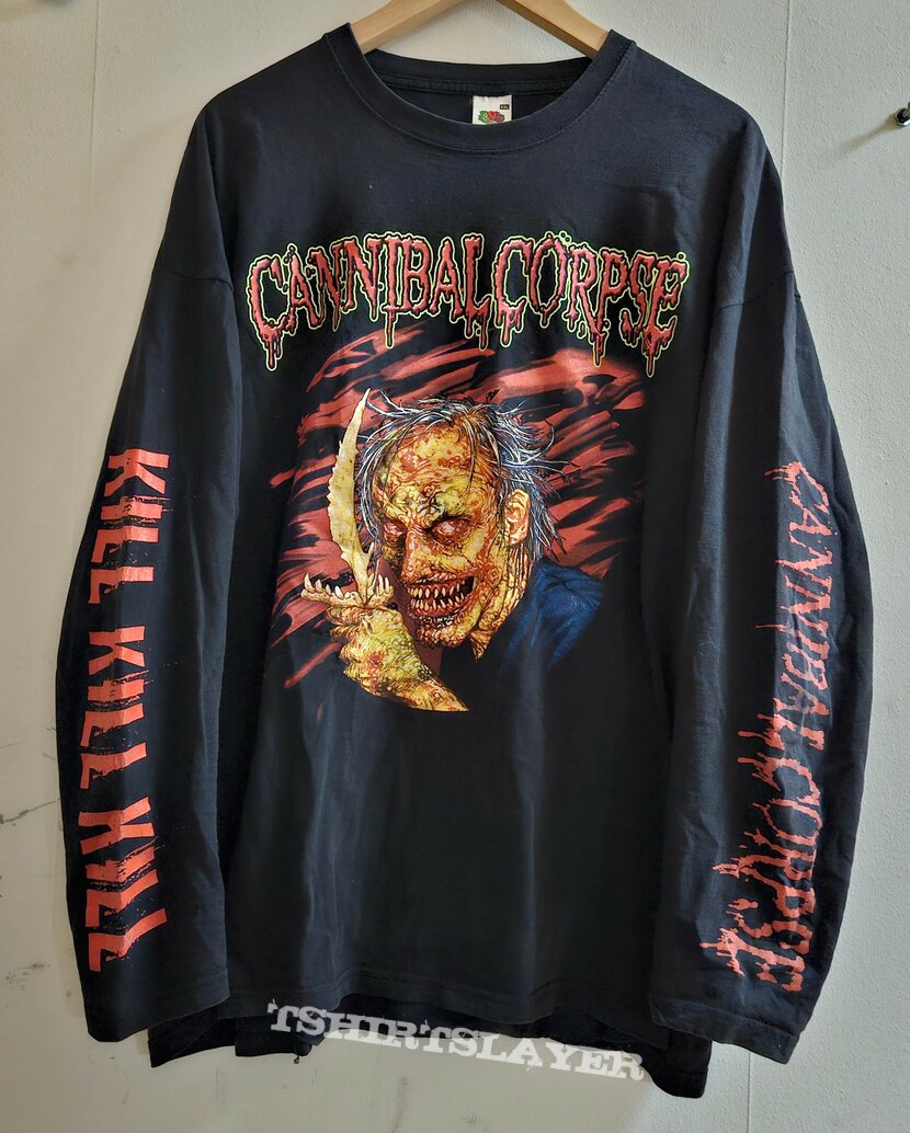 Cannibal Corpse Kill Kill Kill Death Walking Tour 2007 2XL LS 65$