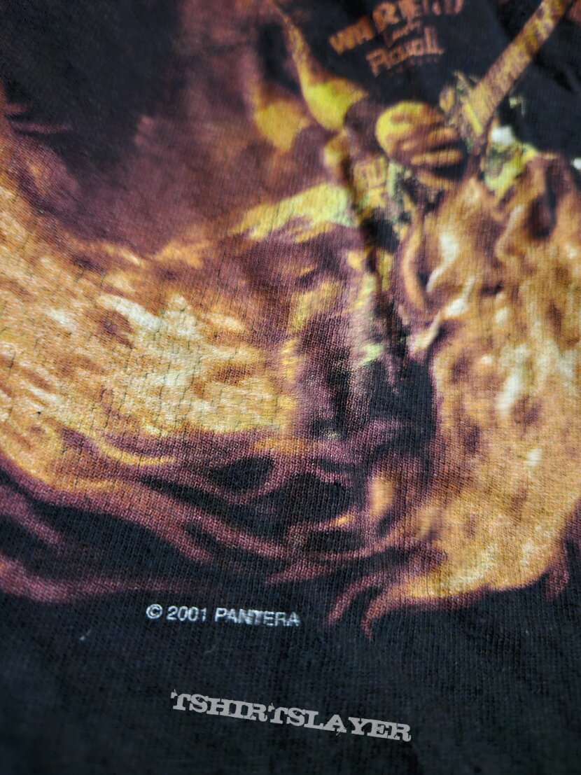 Pantera Band on fire 2001 40$